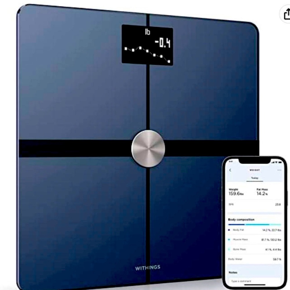 Withings Body+ Smart Wi-Fi bathroom scale - Scale for Body Weight